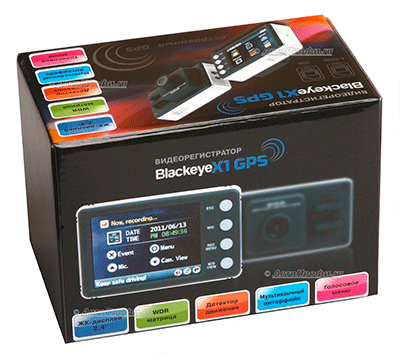 Видеорегистратор Blackeye X1 GPS