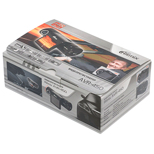 Упаковка видеорегистратора Ritmix AVR-450