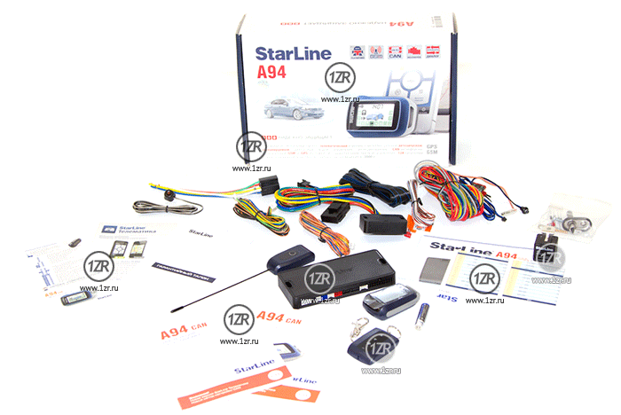 StarLine A94 2CAN GSM Slave комплектация