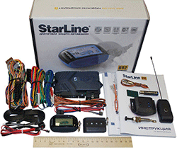 Комплектация сигнализации StarLine B92 Dialog Flex
