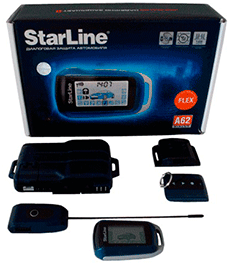 Комплектация сигнализации StarLine A62 Dialog Flex