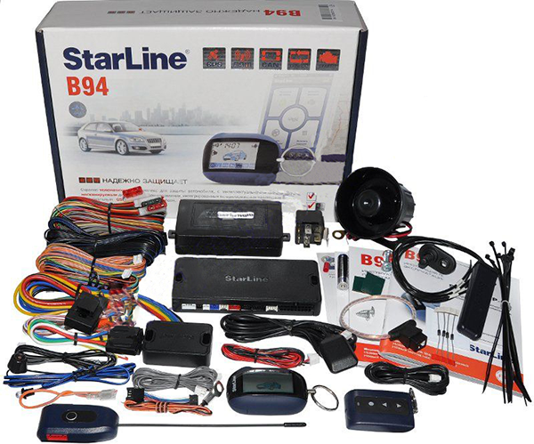 Комплектация StarLine B94 GSM/GPS