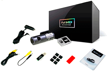Комплектация видеорегистратора Blackvue DR400G-HD