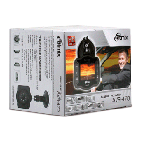 Упаковка видеорегистратора Ritmix AVR-470