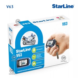Мотосигнализация StarLine V63 moto