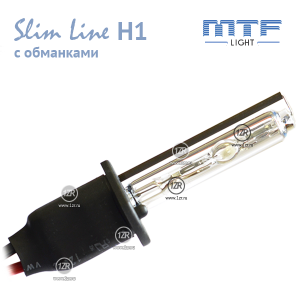 Ксенон MTF-Light Slim Line с обманками H1 4300К