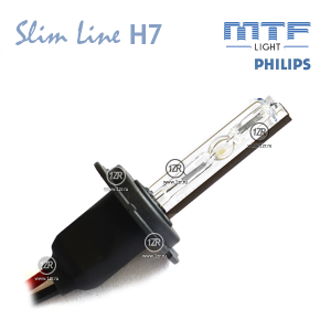 Ксенон MTF-Light Slim Line с колбами Philips H7 (4300K)