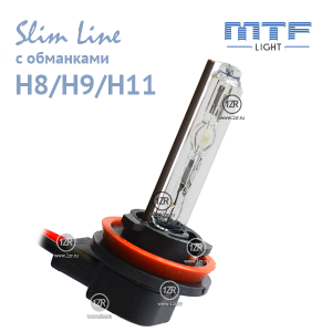 Ксенон MTF-Light Slim Line с обманками H8/H9/H11 4300К