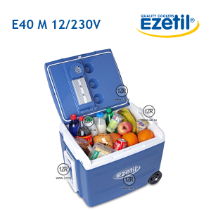 Термоэлектрический автохолодильник Ezetil E40 M 12/230V