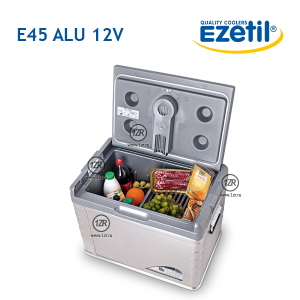 Термоэлектрический автохолодильник Ezetil E45 ALU 12V