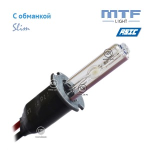 Ксенон MTF-Light Slim Line с доп. проводом и обманками H3 4300К