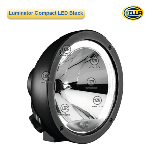 Фара дальнего света Hella Luminator Compact LED Black