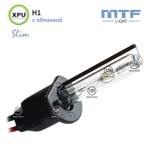 Ксенон MTF-Light Slim XPU с обманкой H1 4300К
