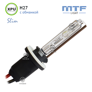 Ксенон MTF-Light Slim XPU с обманкой H27 6000К