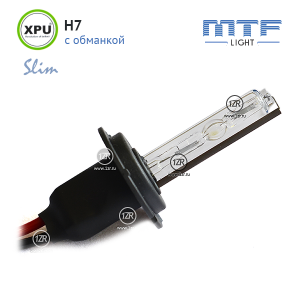 Ксенон MTF-Light Slim XPU с обманкой H7 6000К