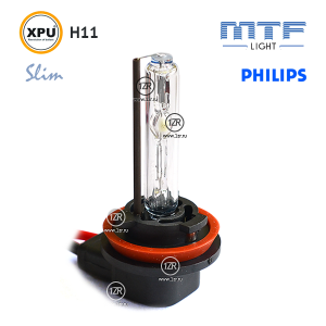 Ксенон MTF-Light Slim XPU с колбами Philips H8/H9/H11