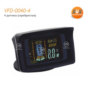 Парктроник SVS VFD-0040-4 (серебристые датчики)