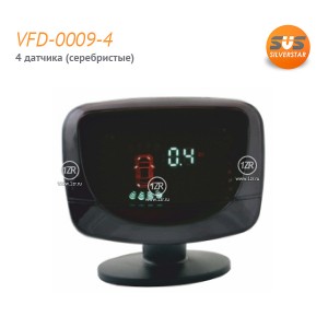 Парктроник SVS VFD-0009-4 (серебристые датчики)